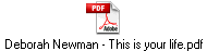 Deborah Newman - This is your life.pdf