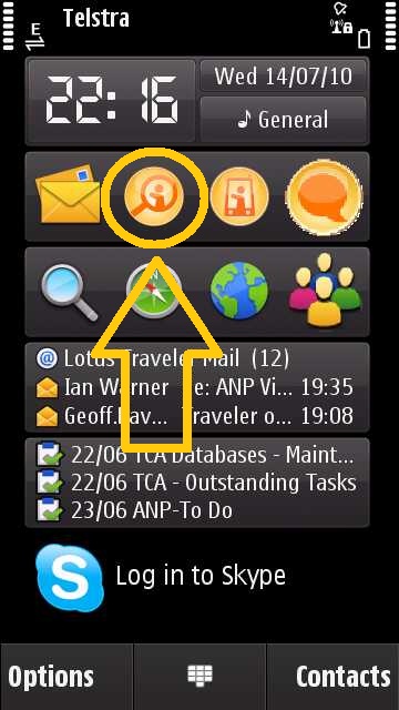 Image:Lotus Traveler 8.5.2 - two great features that make the Nokia/Traveler mix a compelling choice for Business